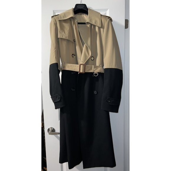 Alexander McQueen ColourBlock Trench Coat - Picture 6 of 16